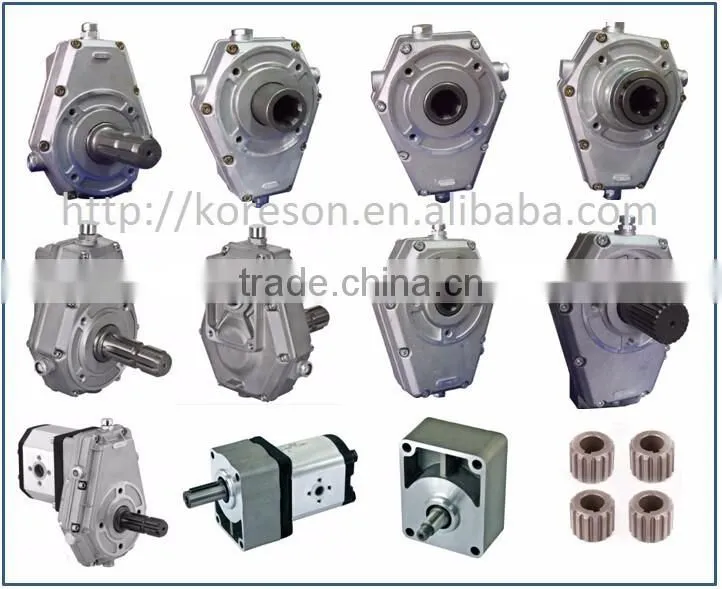 Group2/3 PTO gearbox 70001-5 for tractor pto