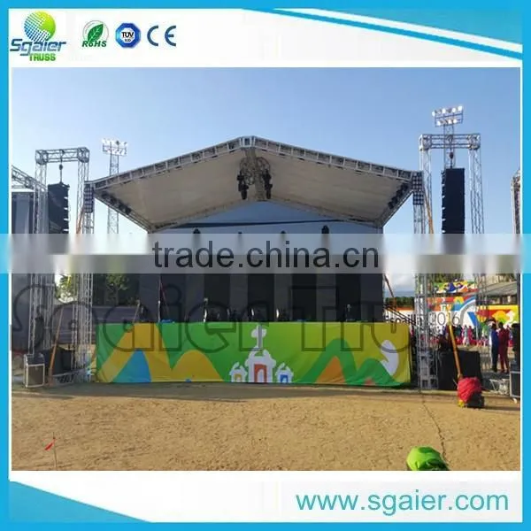column truss lighting truss with 4 legs