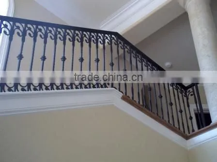 Top quality iron steel stair railing