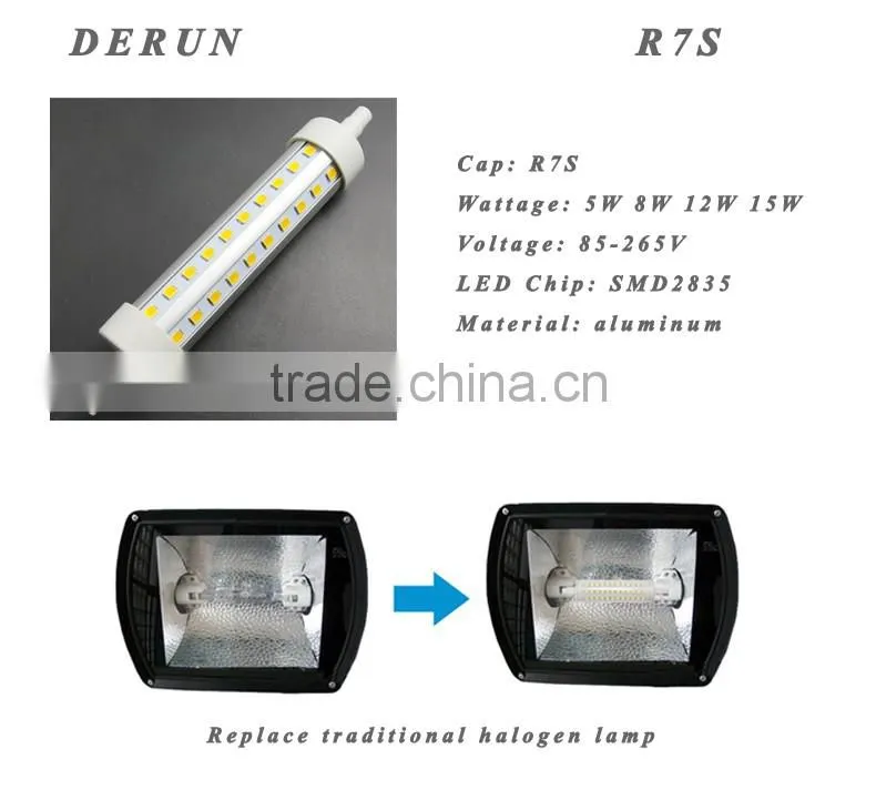 R7S LED Corn Light 5W 220V 230V 240V 2700K 4200K 6500K