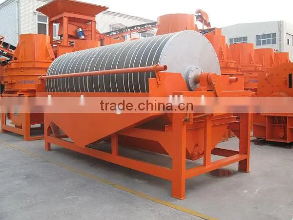 Manganese ore, magnetite used magnetic separator, wet/dry magnetic separator for sale