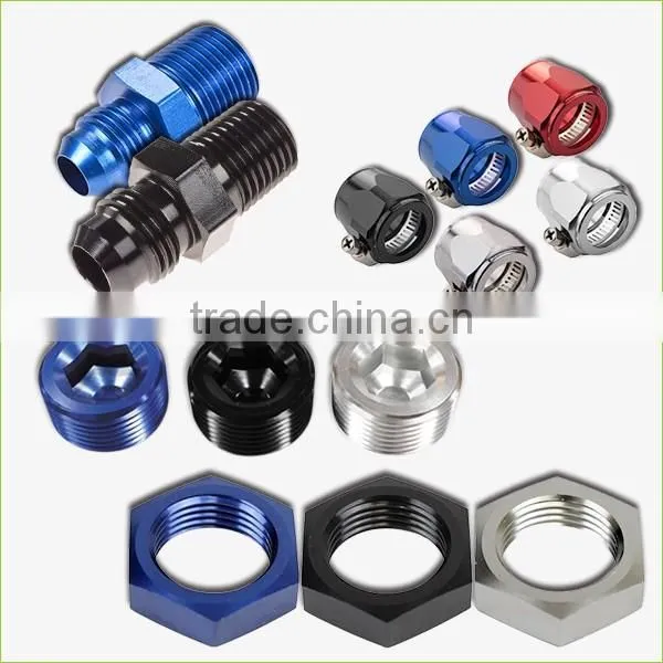 Hot sales black AN4 AN6 AN8 adapter an fitting sizes