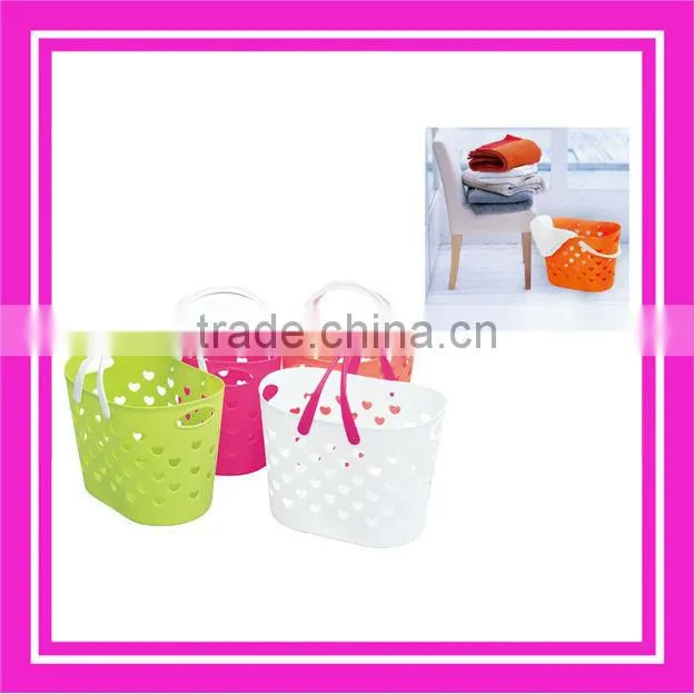 plastic laundry basket