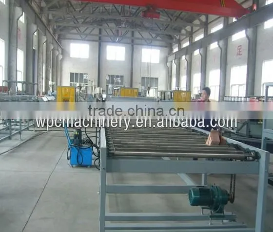 Embossing machine wood plastic post embossing machine