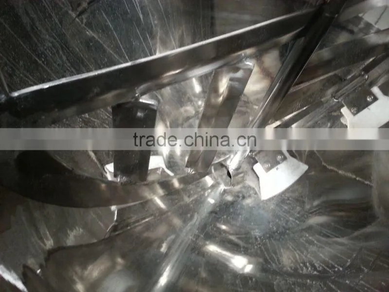 Steam boiler with paddle mixer system