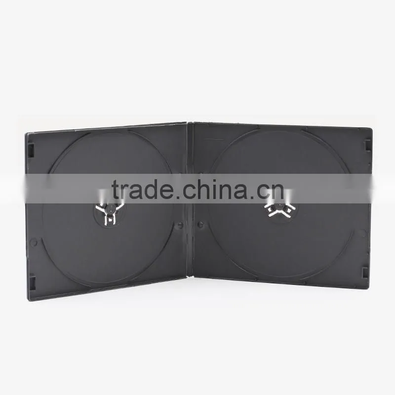 Smooth Film single double 14mm DVD Casse, Media disc CD Case