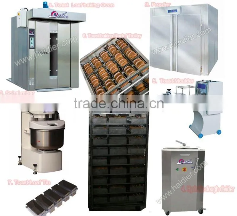 Food factory Toast bakery machines