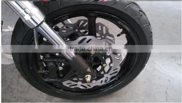 EEC motor bike cycling gasoline bike 150cc 17'' motor rear wheel