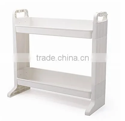 Multifunctional Plastic PP Kitchen Storage Rack Shelf Shelves