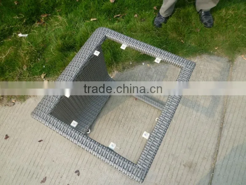 Modern design glass tea table side coffee table