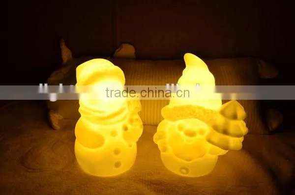 LED snowman kids baby child night light for Christmas gift