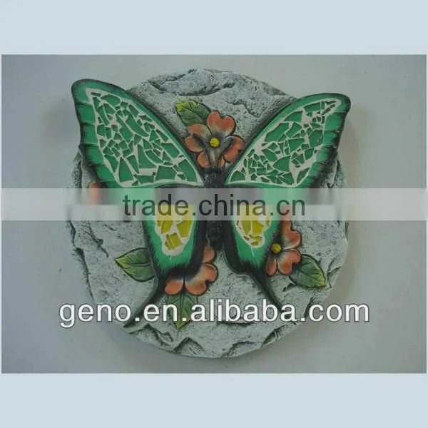 cement butterfly Stepping Stone For Garden Decoration Craft
