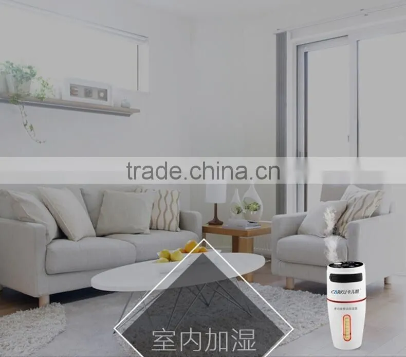 Multifunction Mobile Car Purifier Mini Humidifier With Cigaratte Lighter 8000mAh Power Bank Rechargeable Car Purifier