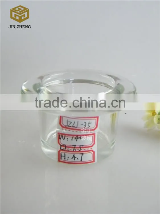petal Clear Glass Candle Holders,mini Candle Jars
