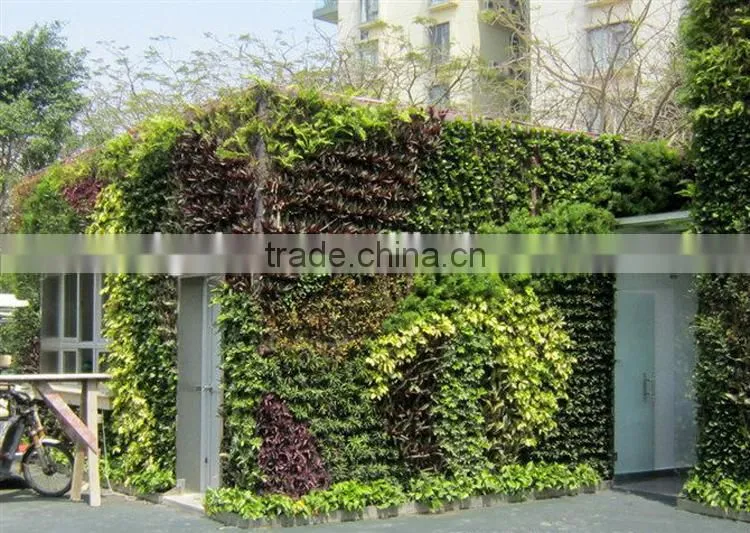 hot sale greenery wall artificial plant wall artificial fake wall hang plant