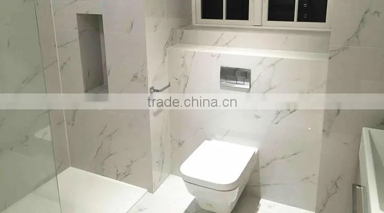 Best quality tumbled natural stone white marble tile stone