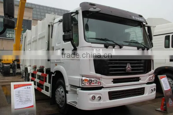 high quality SINOTRUK HOWO garbage container lift truck for sale