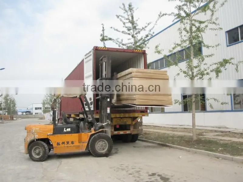 Rigid PU foam pre-insulated duct board with blue color