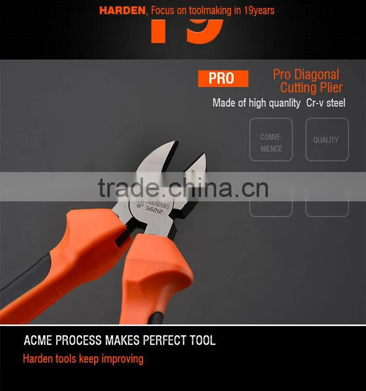 Professional diagonal cutting 8" plier