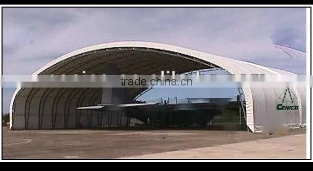 Airplane Hangar, Fabric building , storage shelter