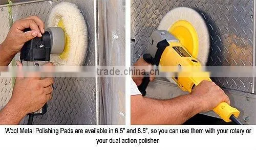 9" Double/Single Side Wool Polishing Pad
