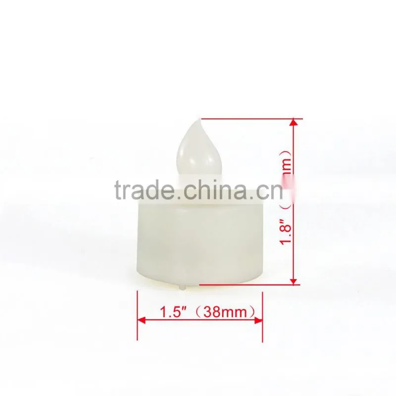 Candle Choice Set of 6 Flameless Tealights/Tea Lights with Dual-Time