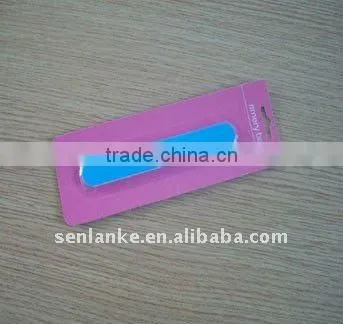 blue stripe nail file