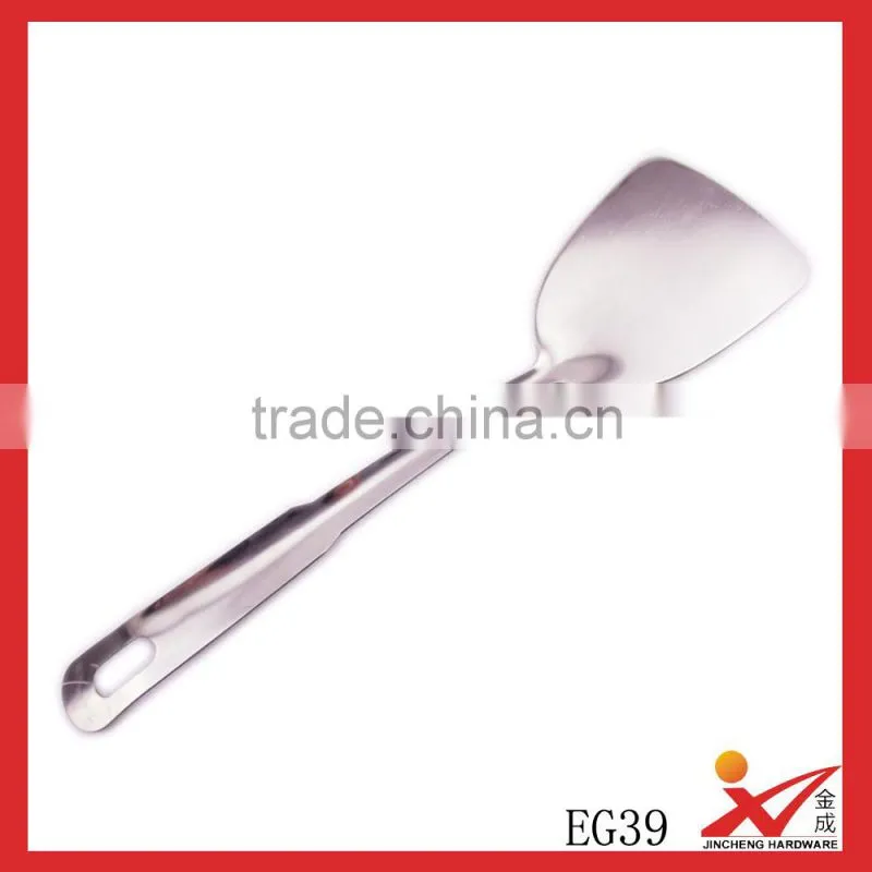 EG39 Classical Kitchen Tools Simple Utensils Yiwu Stainless Steel Turner