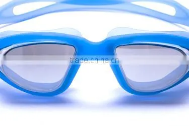 Flexible frame anti fog advanced adult waterproof swim goggles