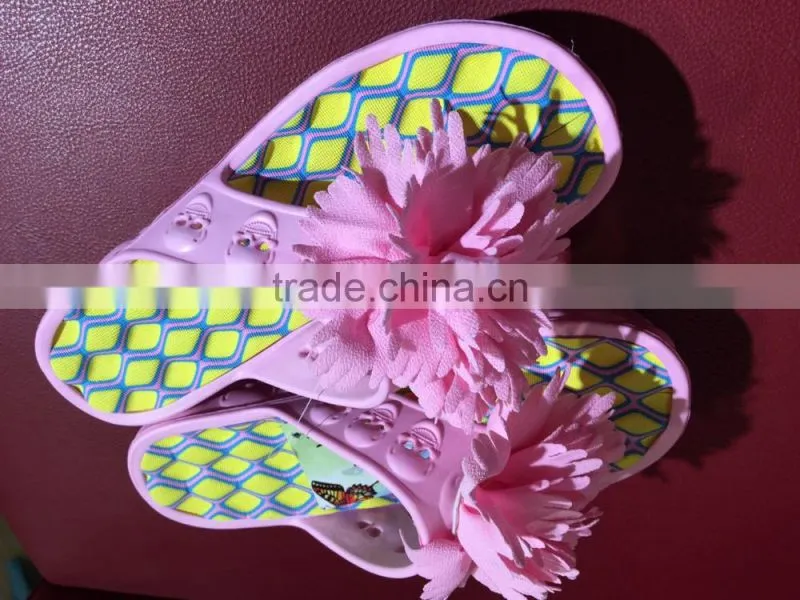 GZY sweet indoor outdoor and beach plastic slipper