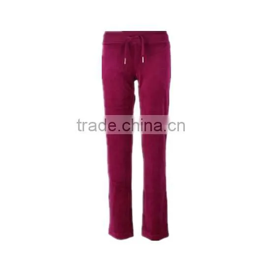 Cannda women custom velour tracksuits wholesale