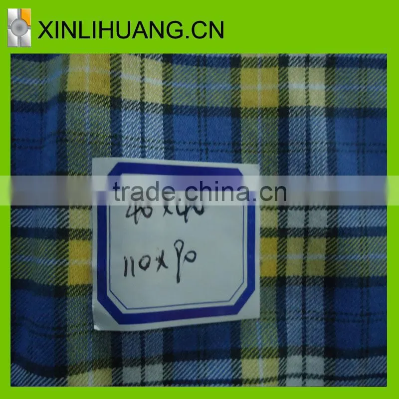 High Quality Combed Yarn Dyed Woven Fabric For Sale