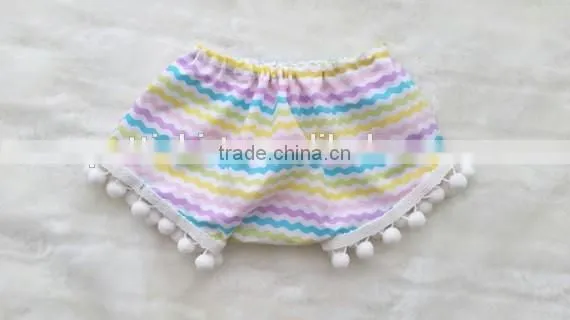 Baby girl bloomers pink ruffled diaper cover wholesale baby clothes