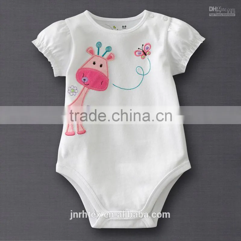 China supplier rompers for baby girl,custon funny baby rompers cotton with pattern