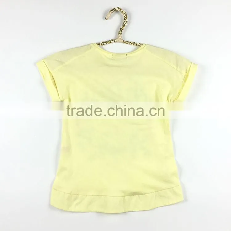 yellow t-shirts for children kids novelty t-shirts cool t-shirts kids