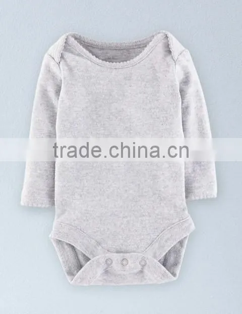 1505 OEM Baby clothes newborn boys 100% organic cotton baby romper long sleeve Infants clothing& Toddlers baby onesie