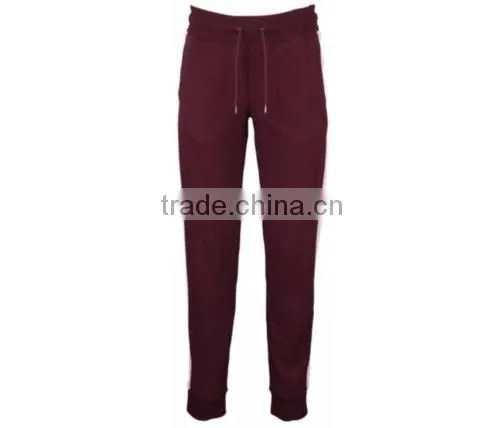 Custom new design sports/casual women red/ black loose track suit