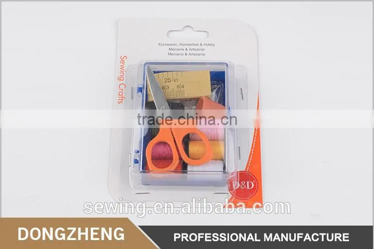 China supply family reserve mini size ingenious emergency mini sewing kit with scissors