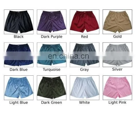 Brand New Thai Silk Blend Boxers Shorts