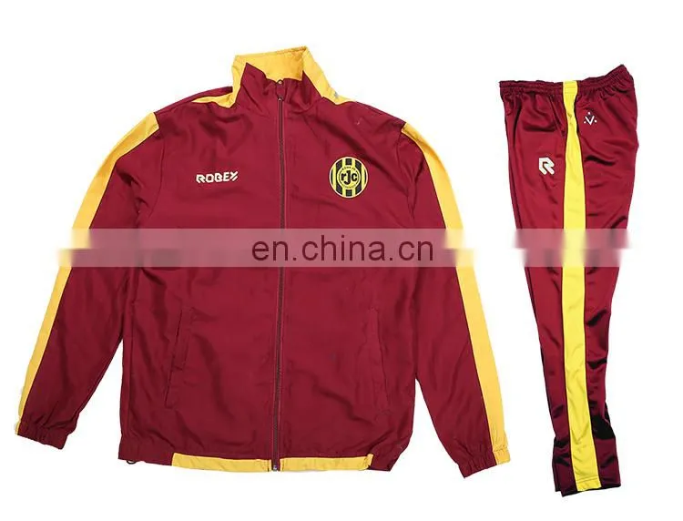 China soccer mens brand cheap tracksuit