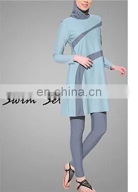 2016 Newest Style Sportswear Type Modest Islamic Women Muslim Sportwear Indian Sport Suit