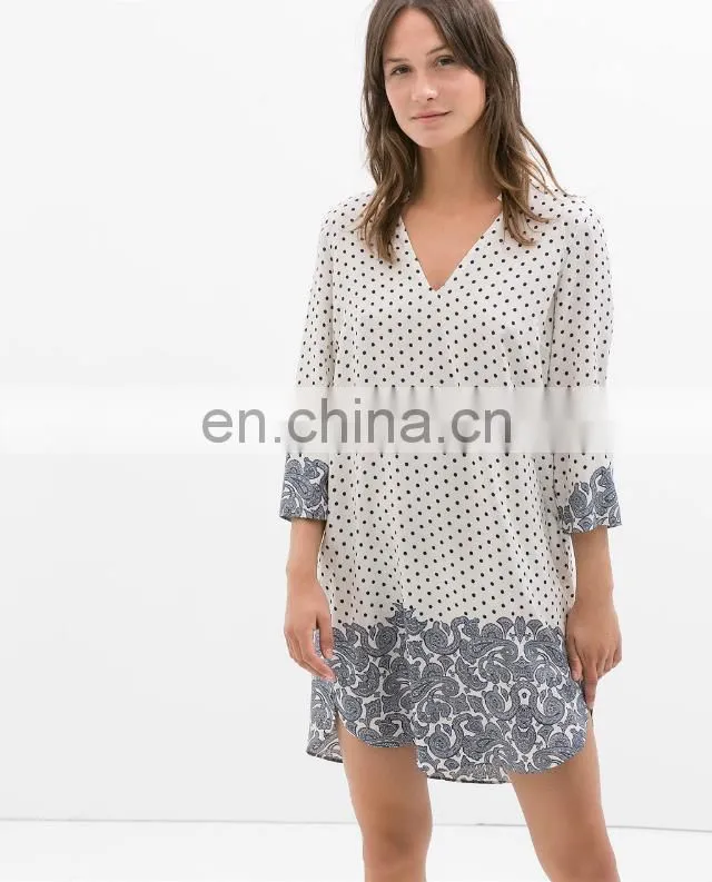 China supplier new style women fashion beach blouse wholesale