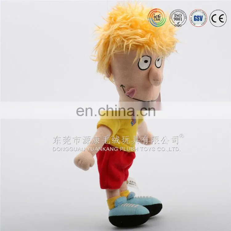 3d face plush doll,3d face with plush toy