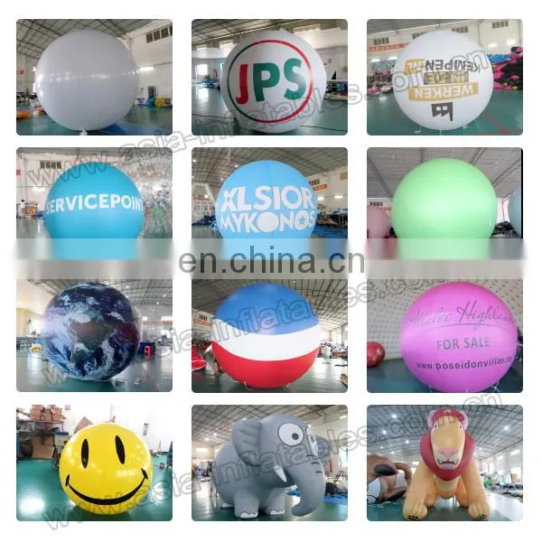 Customized Inflatable Advertising Helium Balloon, Inflatable world cup ball