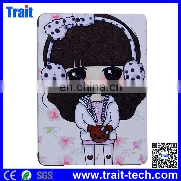 Cute Xiaoxi Pattern Smart Stand Leather Case for iPad Air,For ipad Air Case