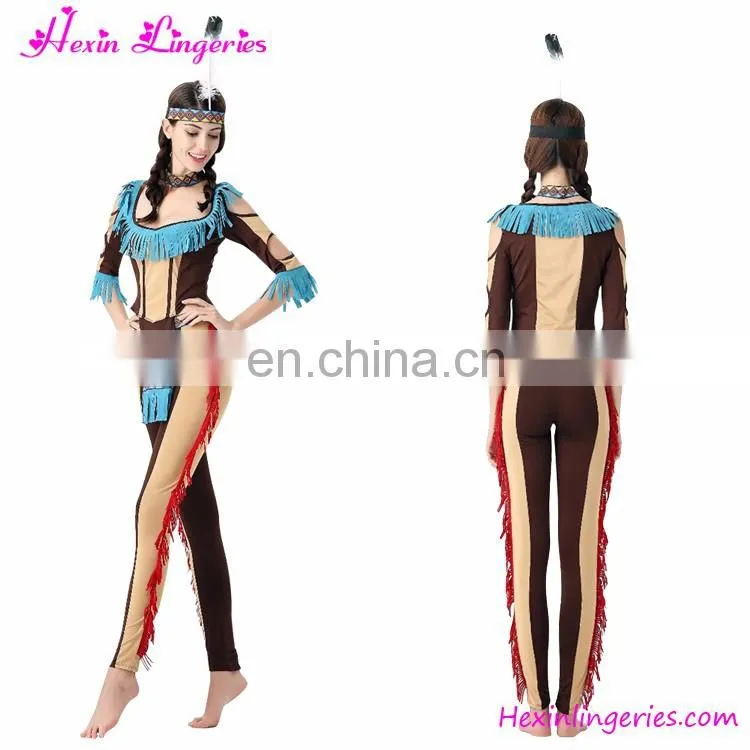 OEM Trible Jumpsuit Sexy Halloween Costumes Women