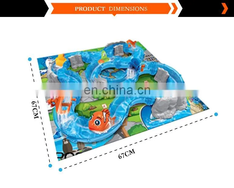 fashion popular hot product ocean track park fishing set funny toy from china
