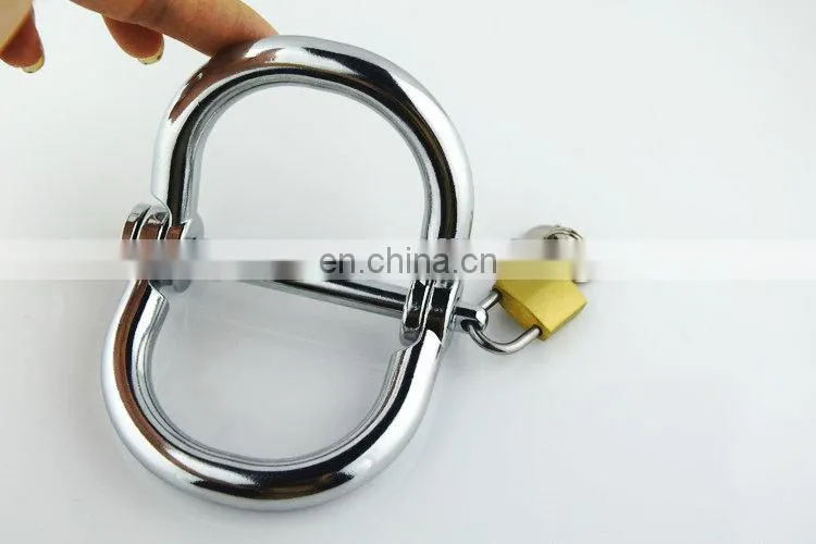 Electronic Handcuff, Metal stainless steel Handcuff for adult couple fun game product
