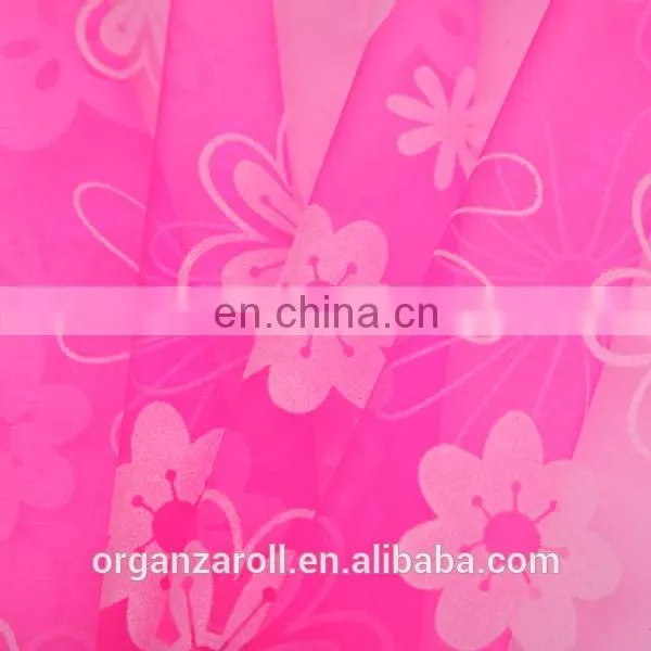 Hot Pink Organza Tulle Gift Wrap