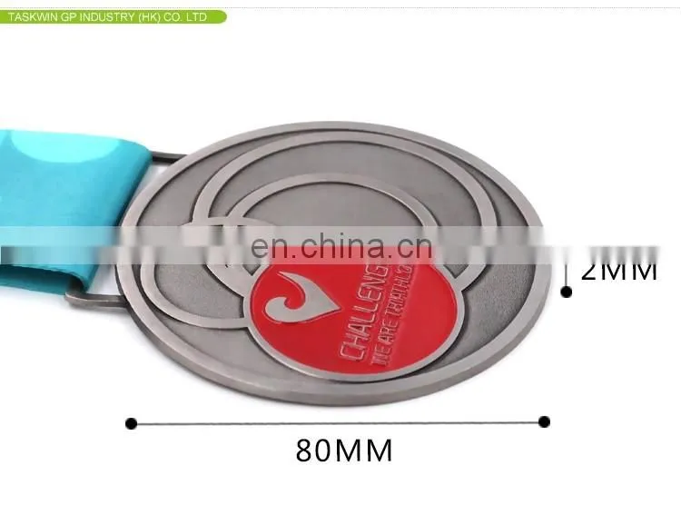 High quality custom metal medal , triathlon custom metal medal